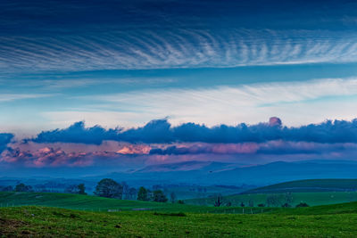 Cloudscape over the yorkshire dales.