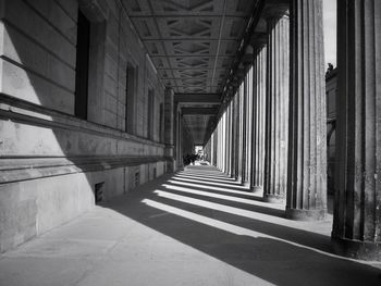 Corridor of building