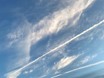 Low angle view of sky