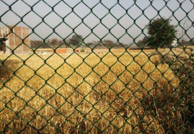 Full frame shot of chainlink fence