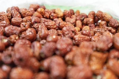 Close-up of meat in plate