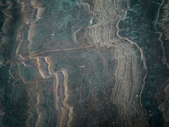 Full frame shot of rock with water