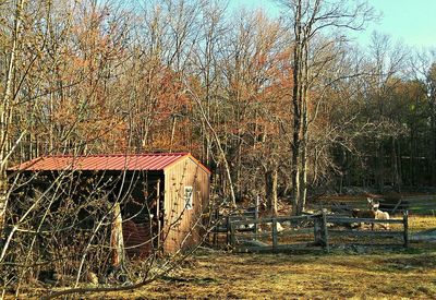 View of old building