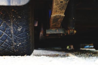 Close-up of a car