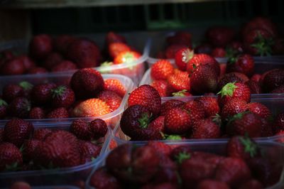 Close-up of strawberries