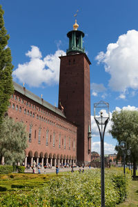 Building against sky