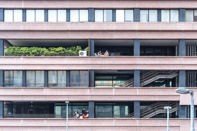 Low angle view of office building