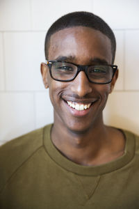 Portrait of young man