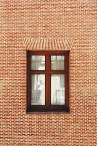 Brick wall with windows