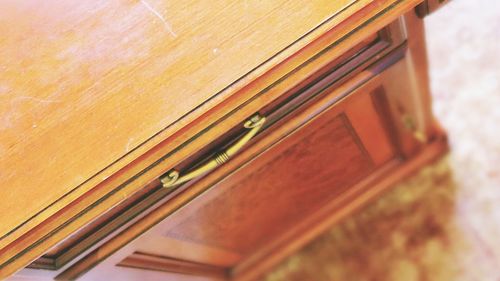 Close-up of door