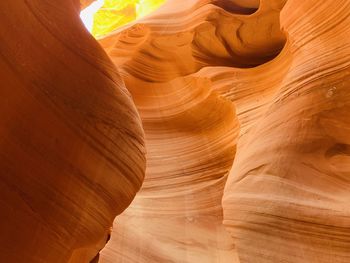 View of rock formation