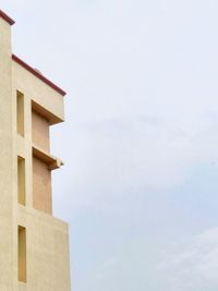 Low angle view of built structure against sky