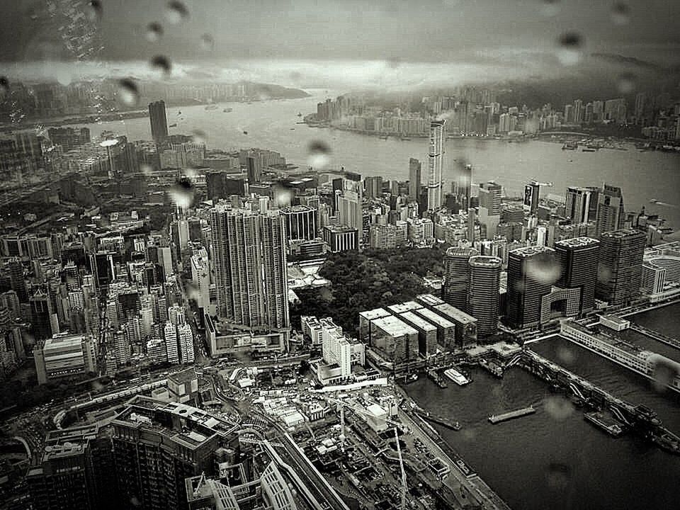 VIEW OF CITYSCAPE AT HARBOR