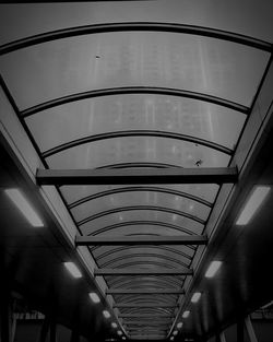 Low angle view of ceiling
