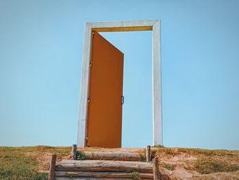 The door to nowhere
