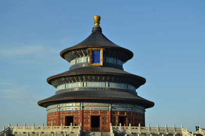 Temple of heaven against sky