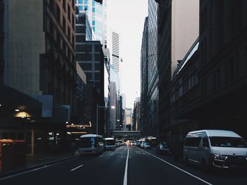 Traffic on road