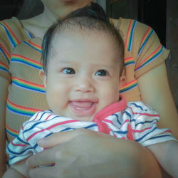 Portrait of cute baby