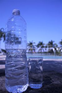 Close-up of glass of water