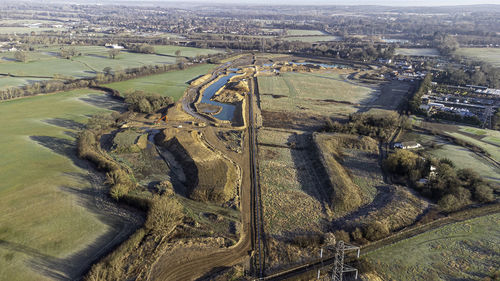 Quarry from above