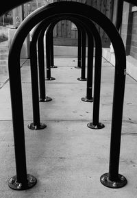 View of spiral staircase