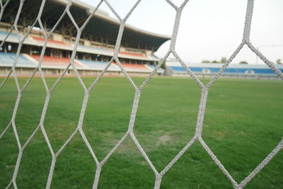 Close-up of chainlink fence