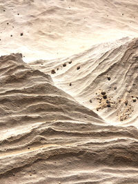 Full frame shot of sand at beach