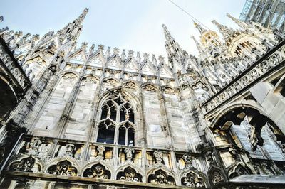 Low angle view of cathedral