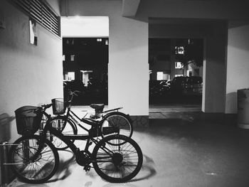 Cars parked at parking lot