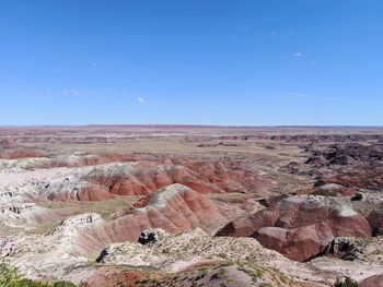 Scenic view of dramatic landscape against sky