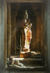 Statue in temple