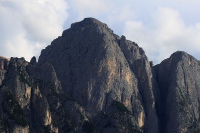 Scenic view of rocky mountains