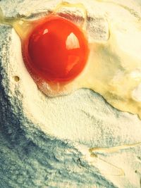 Close-up of food on table