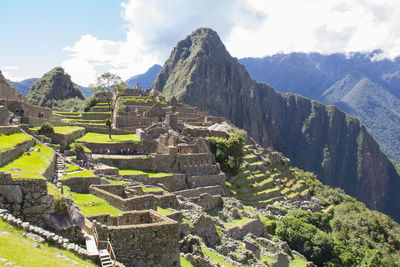 Machupicchu seven wonder of the world at peru