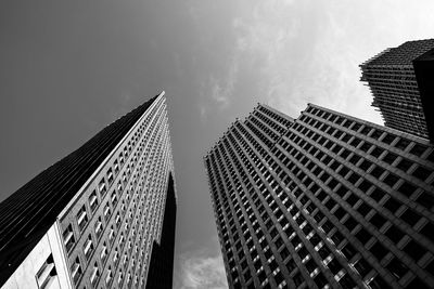 Low angle view of modern office building