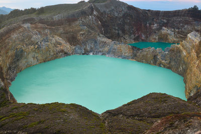 Kelimutu national park, indonesia