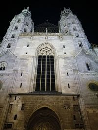 Low angle view of cathedral