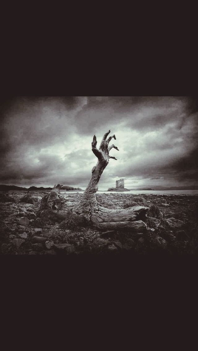 sky, cloud - sky, silhouette, one person, cloudy, auto post production filter, transfer print, full length, cloud, nature, human representation, statue, sea, standing, tranquility, low angle view, sculpture, tranquil scene, scenics, dusk