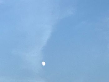 Moon in sky