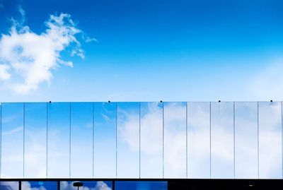 Panoramic view of blue sky
