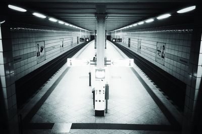 Underground subway station