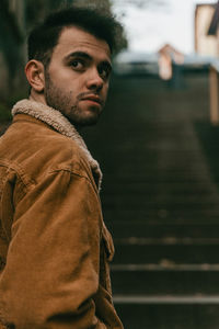 Portrait of young man