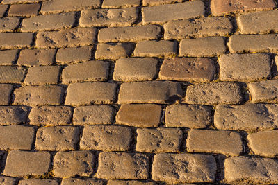 Full frame shot of brick wall