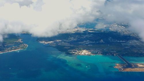 Aerial view of cityscape