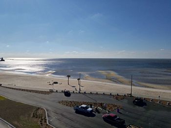 Scenic view of beach