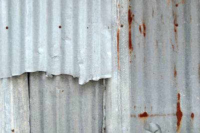 Full frame shot of weathered wall