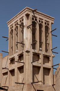 Low angle view of building against sky