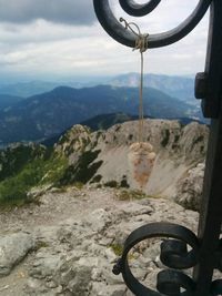 View of mountains against sky