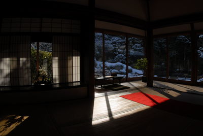 Snowy morning of kodaiji temple, kyoto higashiyama district