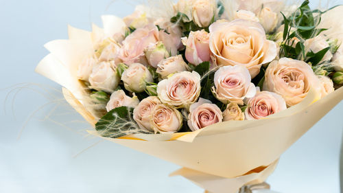 Close-up of rose bouquet